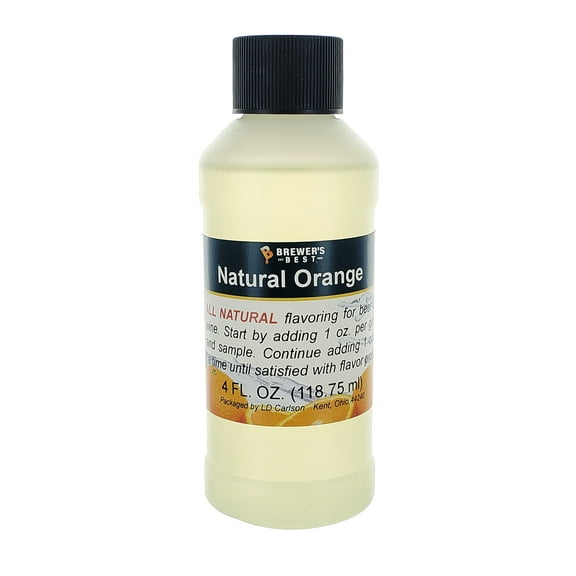 Brewer's Best Natural Beer and Wine Fruit Flavoring (Orange)