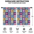 thumbnail image 2 of Blackout Kids Curtains,Boho Bohemia Flower Childrens Insulated Curtains Set Of 2,Bedroom Essentials,Toddler Room Decor 42"x54"(106x137cm), 2 of 4