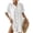 White, variant on Bsubseach Fashion Women Beach Cover Ups Swiss Dot Shirt Dresses Button Down Swim Coverup Vacation Outfits
