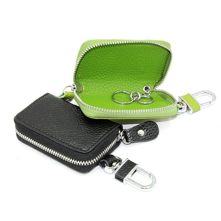 tooloflife Genuine Leather Car Key Case Key Holder Bag Wallet