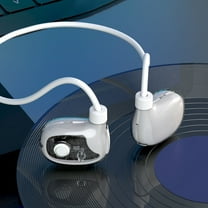 Bluetooth Earphone, Hwkond Bones Conduction Headphones Bluetooth 5.3 Open-Ear Sports Headphones With Microphones Waterproofs Wireless Headset For Sports, Driving, Workouts, White, Up to 60% Off