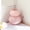Pink, variant on Colorful Gourd Shaped Glass Vase Creative Hydroponic Flower Container Elegant Tabletop Tea Room Dining Room Home Decor Vase