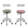 thumbnail image 5 of Fotbe Cute Calf Stool Covers Round,Waterproof Round Bar Stool Covers Bar Chair Covers Washable Stool Cushion Slipcover for 12-14 Inch Chair-12 inch, 5 of 7