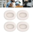 thumbnail image 1 of 2 Pairs Replacement Ear Pads for W800BT Headphones with High Density Memory Foam Soft Protein Leather Easy to Install, 1 of 7