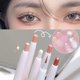 thumbnail image 3 of Lápiz Delineador de Ojos de doble cabeza con purpurina de diamante, maquillaje de ojos, sombra de ojos de lentejuelas rosas, resaltador blanco, Lápiz Delineador de ojos, Cosméticos Coreanos, 3 of 5