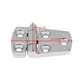 thumbnail image 4 of Puerta de cabina Escotilla Puerta de cabina Escotilla de acero inoxidable Bisagra de puerta empotrada Reemplazo para barco marino 57 * 38 mm, 4 of 5