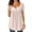 02-Beige, variant on NAMTYQX Cute Tops for Women Pattern Fashion Button V Neck Ruffle Plus Size Short Sleeve Loose Fit Casual Sky Blue Size 5XL