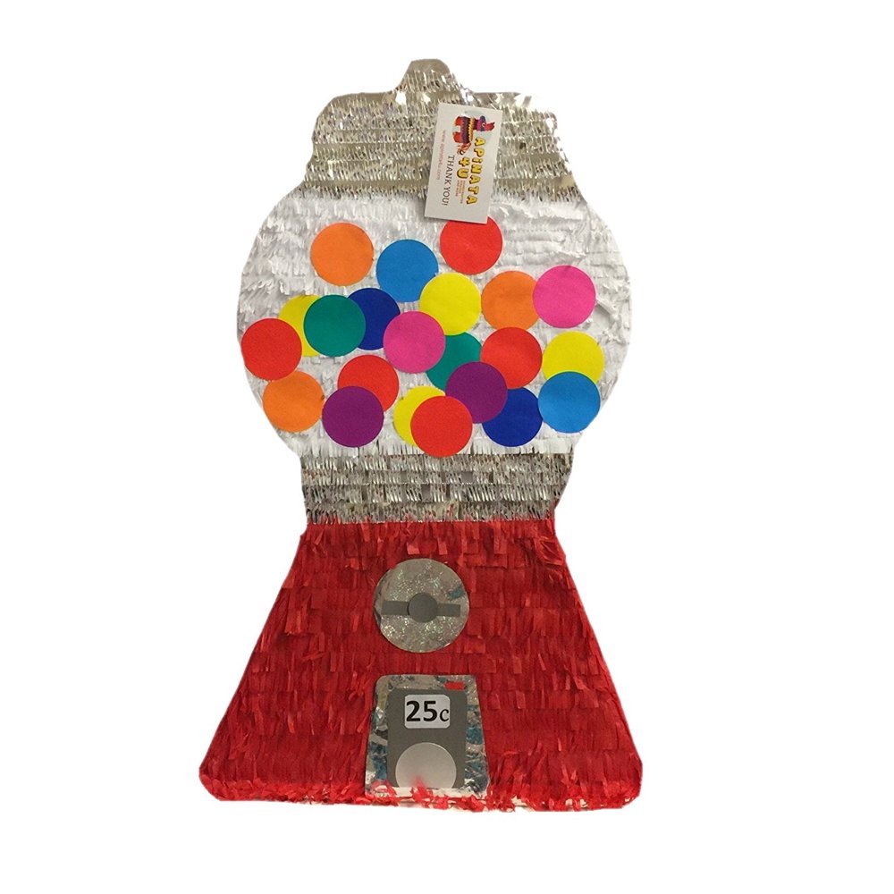 APINATA4U Gumball Pinata Red Color Candy Theme Party Favor