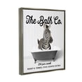 thumbnail image 4 of Stupell Industries Zebra in Vintage Tub Animals & Insects Painting Gray Floater Framed Art Print Wall Art, 25 x 31, 4 of 10