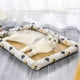 thumbnail image 5 of Apuakthei - Colchoneta para cama de lujo para perros, cojín de hielo para gatos y mascotas de verano, perrera de ratán para perros, colchoneta para dormir para perros pequeños a grandes, diseño de, 5 of 6