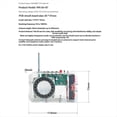 thumbnail image 3 of DIY Kit de Radio FM 50-108MHz Ajustable IC RDA5807 Práctica Kit de Soldadura Anti-Interferencia Amplificador de Doble Canal, 3 of 5