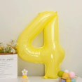 thumbnail image 3 of Globo Yeodong número 4 de lámina de helio amarillo de 40 pulgadas, 3 of 7