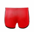 thumbnail image 5 of Jinhomg Mens Multi Pack Underwear 5 PC Ice Silk Boxer Briefs Lightweight Breathable Elastic Drawstring Waist Underpants Sets Deal of The Day Clearance Red XL, 5 of 5