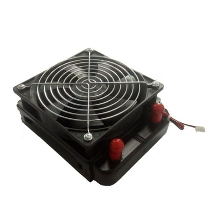 cnmodle 120mm Water Cooling CPU Cooler Row Heat Exchanger Radiator with Fan for (Best 120mm Cpu Water Cooler)
