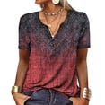 thumbnail image 3 of Camiseta de verano para mujer, camiseta de verano con cuello abotonado para mujer, camiseta de manga corta para mujer, camiseta con cuello abotonado para mujer, probada y confiable, 3 of 5