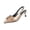 A Beige, variant on Sandals Sandals Women Women's Fashionable Casual Spring And Summer Versatile Plus Size Solid Color Pointed Toe Closed Toe Back Strap High Heel Sandals Beige 39
