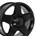 thumbnail image 5 of OE Wheels CV91B 20 Inch Rim Fits Silverado 2500/3500 Style 8x180 20x8.5 Satin Black - Hollander 5503 (1), 5 of 5