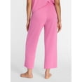 thumbnail image 4 of Joyspun Women's French Terry Knit Sleep Capri Pants, 25” Inseam, Sizes XS-3X, 4 of 6