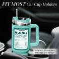 thumbnail image 6 of Nurse Gifts for Women 40oz Stainless Steel Insulated Tumbler with Handle, Nutrition Facts Cup, Perfect Nurse Scrubs Coffee Mug, Ideal for Nurses Week, Nurse Appreciation, 6 of 6