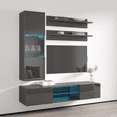 thumbnail image 2 of Fly H 33TV Wall Mounted Floating Modern Entertainment Center, 2 of 5