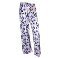 thumbnail image 1 of Amanda Blu Medium Cool Florals Leopard Pajama Pants, 1 of 1