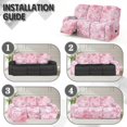 thumbnail image 6 of Xoenoiee Cherry Blossom Print Stretch Recliner Slipcovers Printed Sofa Cover 8-Piece Lazy Boy Chair Covers Furniture Protector Recliner Chair Cover with Storage Pocket for Living Room, 6 of 7