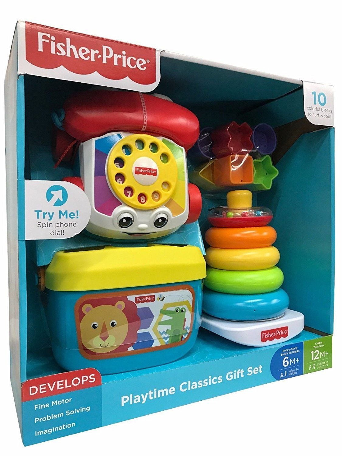 fisher price infant classics gift set