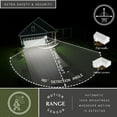 thumbnail image 3 of Vaxcel Yosemite Bronze Motion Sensor Dusk to Dawn Rustic Outdoor Wall Light White Glass, 3 of 10