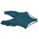thumbnail image 3 of Traje de baño de una pieza Traje de baño de una pieza de moda sin mangas delgado con volantes para mujer Azul marino L, 3 of 5