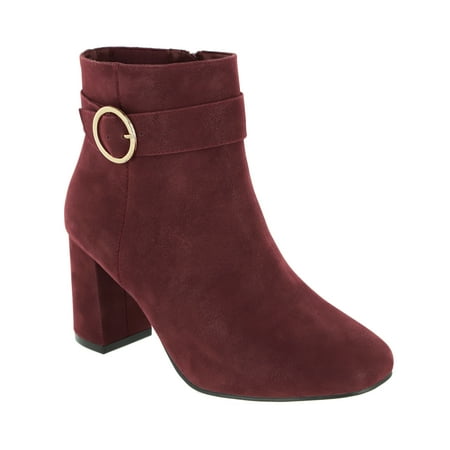 

Eloquii Elements Women s Wide Width Heeled Buckle Bootie
