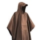 thumbnail image 1 of 3 en 1 Mujeres Hombres Chubasquero con capucha Turismo Camping Cubierta de lluvia Poncho (Marrón) Wdftyju Para Estrenar, 1 of 3