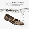 thumbnail image 4 of DREAM PAIRS Women's Pointed Toe Mary Jane Flats Comfortable Knit Slip-On Shoes Lightweight Flexible Foldable Walking Flats, 4 of 8