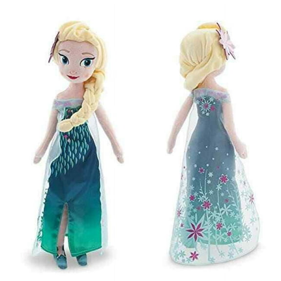 Fever Princess Elsa Plush Doll Medium 10" Green Gown Stuffed NEW