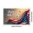 thumbnail image 3 of American Flag Theme Independence Day Celebration Banner Patriotic Design Happy 4th of July Decoration for National Holidays Outdoor Events Party Background, 3 of 7