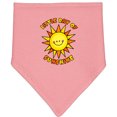 thumbnail image 2 of Inktastic Little Ray of Sunshine Cute Smiling Yellow and Orange Sun Baby Bandana Bib, 2 of 4