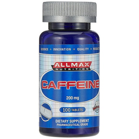 ALLMAX Nutrition Caffeine -- 200 mg - 100 Tablets