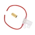 thumbnail image 3 of Piezas de repuesto para automóviles, portafusibles 12AWG Portafusibles transparente impermeable Portafusibles Ultra sensible, 3 of 12