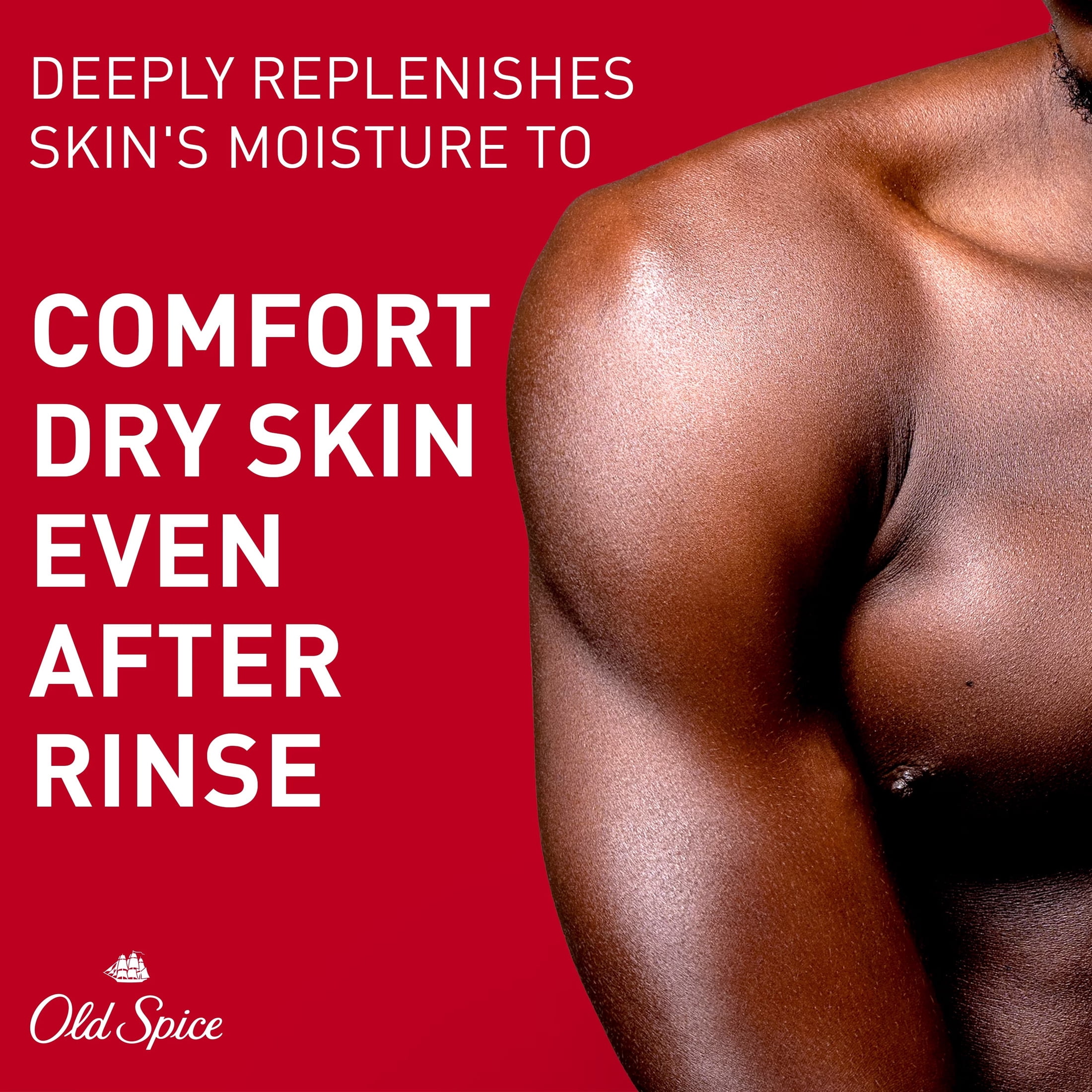 (4 pack) Old Spice Body Wash for Men, Super Hydration, Gentleman's Blend Vanilla + Shea, 20 fl oz