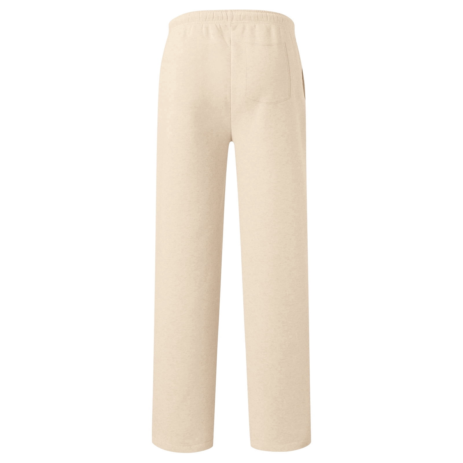 RTKFRFLM Girls Straight Leg Athletic Joggers Relaxed Fit Sweatpants with Bowknot and Back Pockets Lightweight Track Pants for Kids School Sports Wear Beige 13-14 years