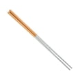 thumbnail image 2 of Utensilios de cubiertos de palillos alargados multiusos Vajilla portátil de acero inoxidable para acampar Pesca Senderismo Cocina Viajes Sharpla Palillos al aire libre, 2 of 7