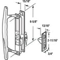 thumbnail image 2 of Prime-Line Products C 1197 7-1/4 in. White, Diecast, Flush Mounted Sliding Patio Door Latch with Pull Handle, 2 of 2