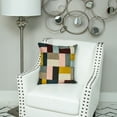 thumbnail image 6 of Parkland Collection Bollix Contemporary Multicolor Pillow Cover With Down Insert, 6 of 6