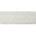 thumbnail image 4 of ZXNYH  Mid Century Boho Fabric Ottoman, Charcoal Cat Eye Pattern, 4 of 8