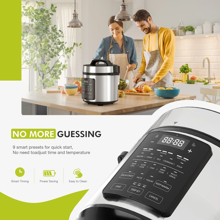 JIOABL 6Qt Electric Pressure Cooker 12-in-1 Multi Cooker photo 4