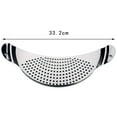 thumbnail image 4 of Amdohai 1pc Kitchen Stainless Steel Pot Strainer, Hand Held Pot Drainer, Fruit Washing Filter, 4 of 7