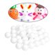 thumbnail image 5 of 1000/500 Uds de espuma blanca de poliestireno para manualidades decoración artística de espuma para arte, , hogar, proyecto 2cm 500 piezas Gloria  Bolas de espuma sólida, 5 of 9
