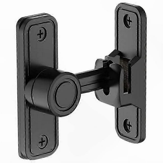 Secure 90 Degree Angle Lock for Gates and Barn Doors, Heavy Duty Anti-Theft Design