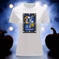 thumbnail image 3 of Playera Blusa Con Impresion De Los Musicos Alusivo A La Loteria Mexicana Dia De Muertos Tradicion Mexicana Color Blanco Talla Mediana Marca Emil SaEs, 3 of 4