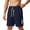 A-Blue1025, variant on XIAONU Letter Print Shorts for Men Zipper Pockets Daily Wear Athletic Shorts
