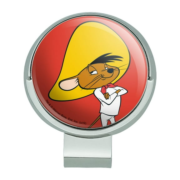Looney Tunes Speedy Gonzales Golf Hat Clip With Magnetic Ball Marker